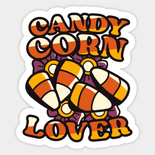 Candy Corn Lover // Fun & Colorful Halloween Candy Sticker